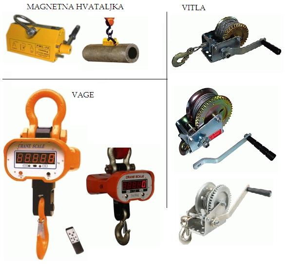 DIZALICE ZA PODIZANJE TERETA